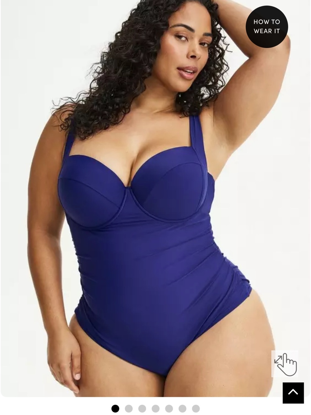 *NWT* Torrid Slim Fix Push-Up Cheeky One Piece Swimsuit 3DD/F